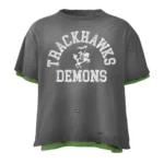 Bravest Studios Trackhawk Double Layer Tee Grey/Green