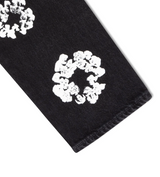 Denim Tears x Levi's Cotton Wreath Black Denim Jeans - Image 4